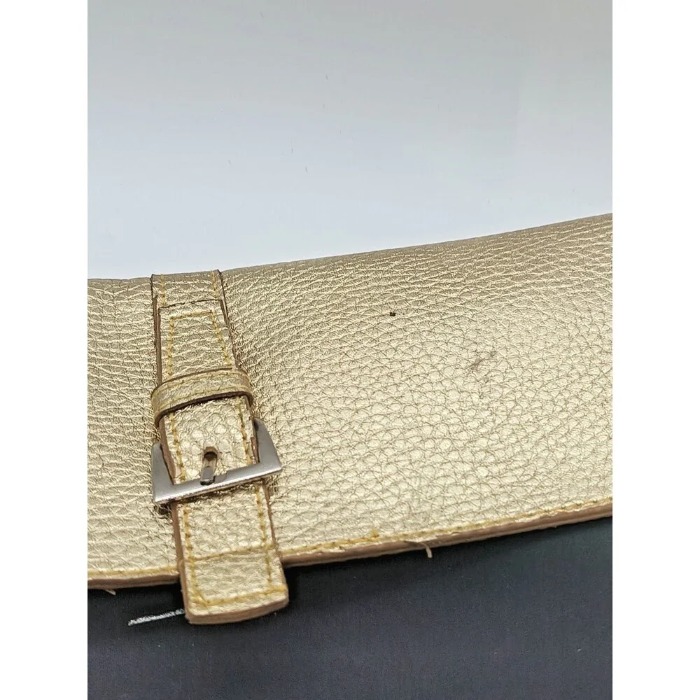 Bijoux Terner Black Gold Shoulder Bag Purse Chain Strap Y2K Style